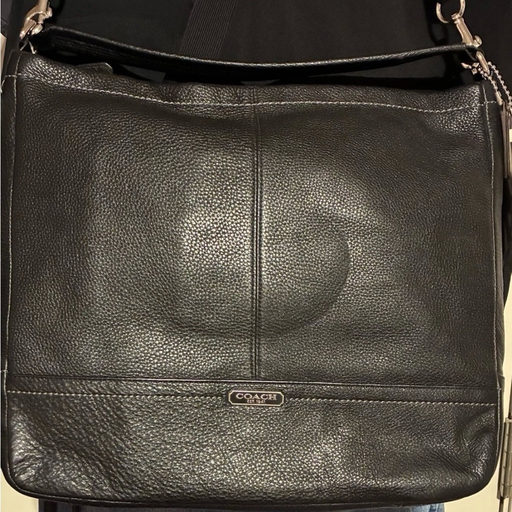 COACH F23293 PARKER HOBO BLACK NWT
